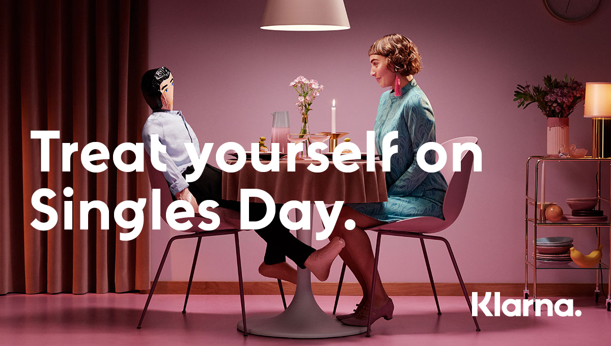 Singles Day kampanj med Klarna